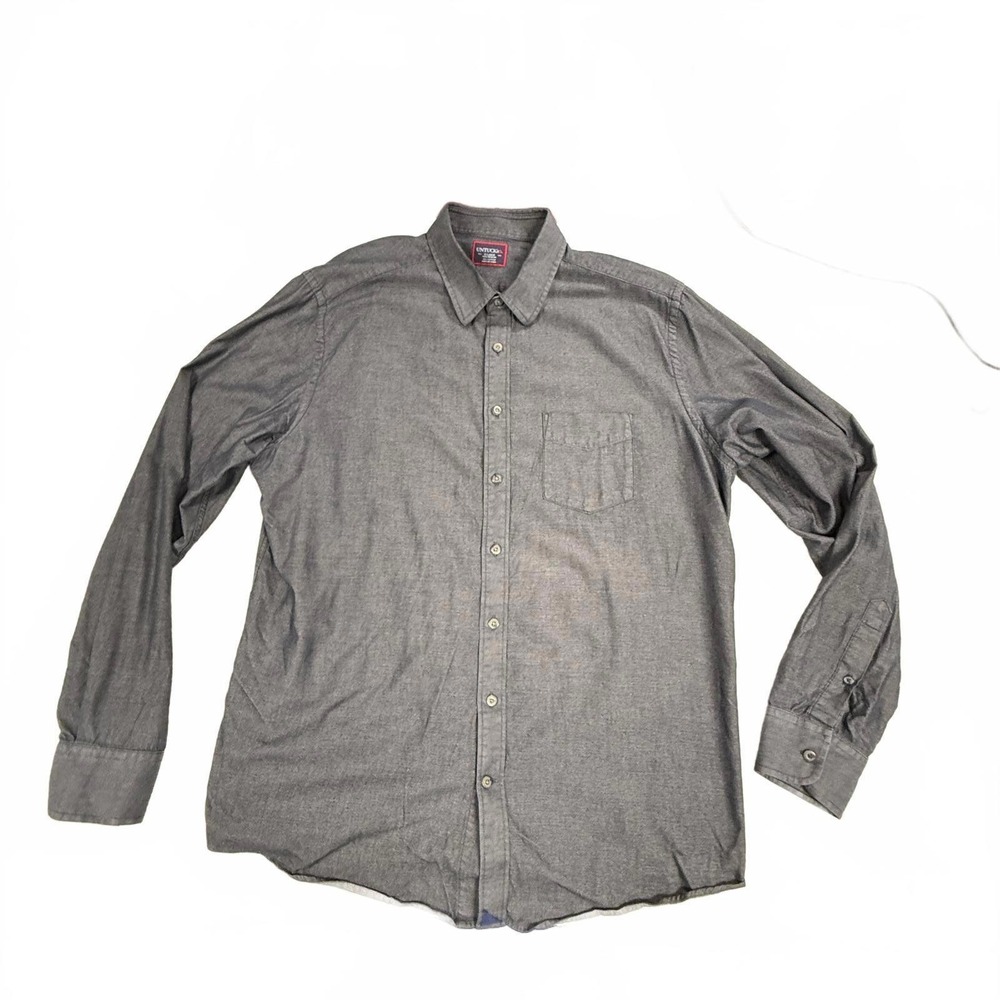 UNTUCKit Men's‎ Blue/Gray Button-Up Shirt Size XL